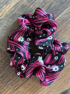 Pink Cactus Scrunchy