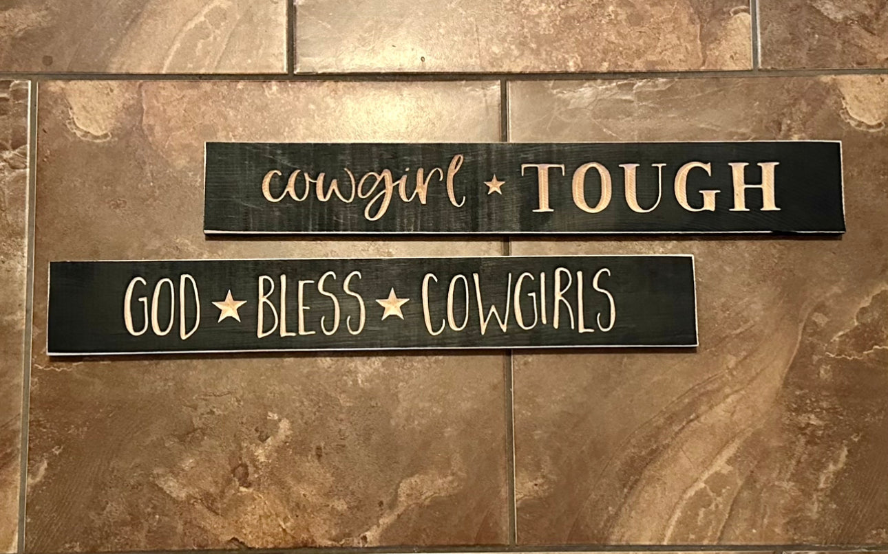 Cowgirl Signs