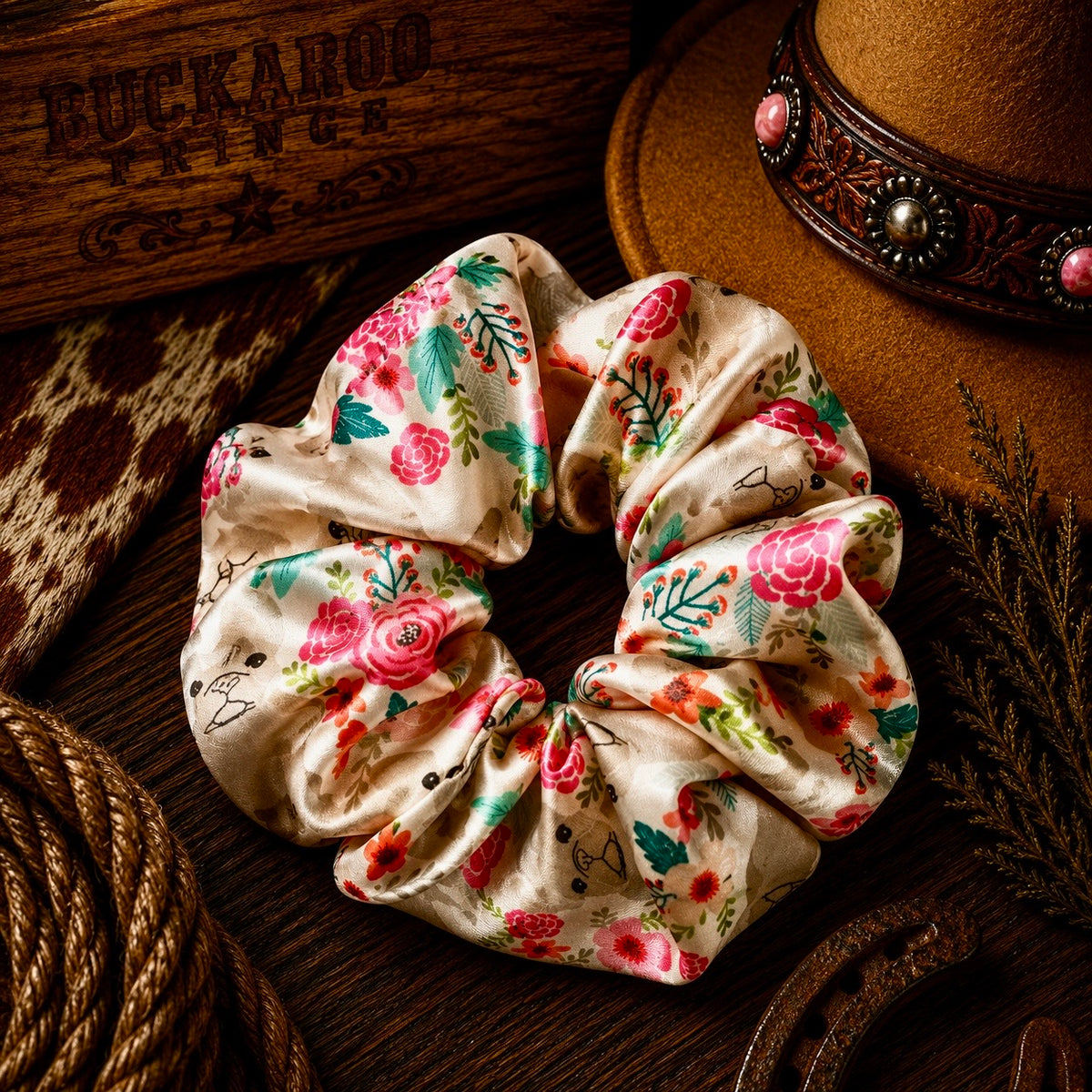 Frenchie Scrunchy