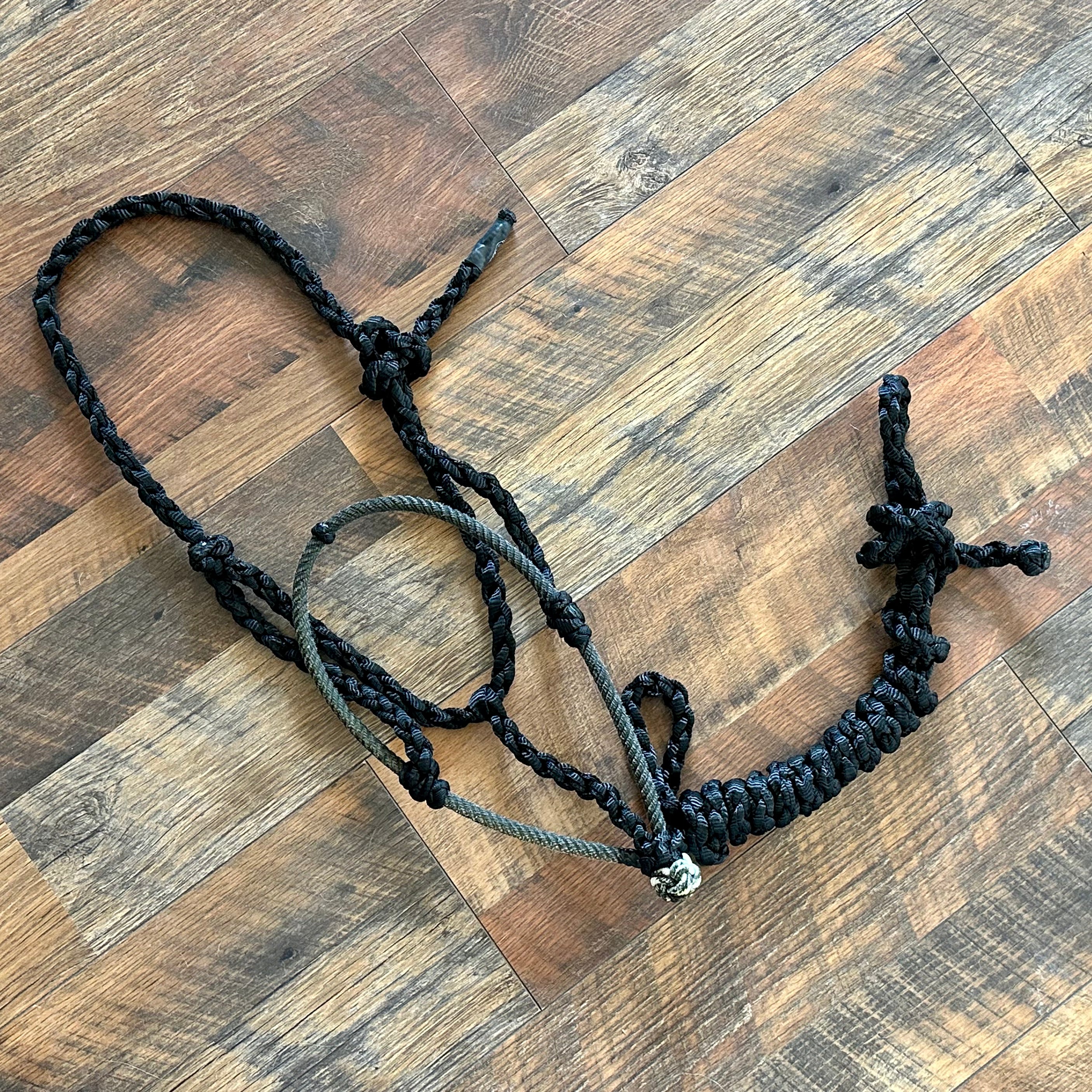 Black Cowboy Halter