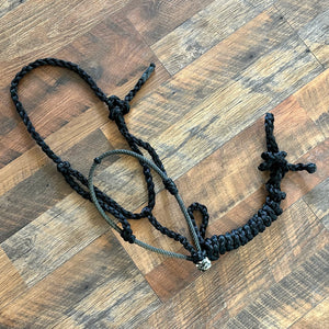 Black Cowboy Halter