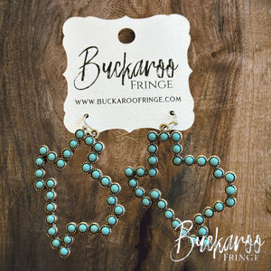 Turquoise Texas Earrings