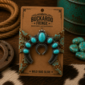 Turquoise Squash Blossom Slide