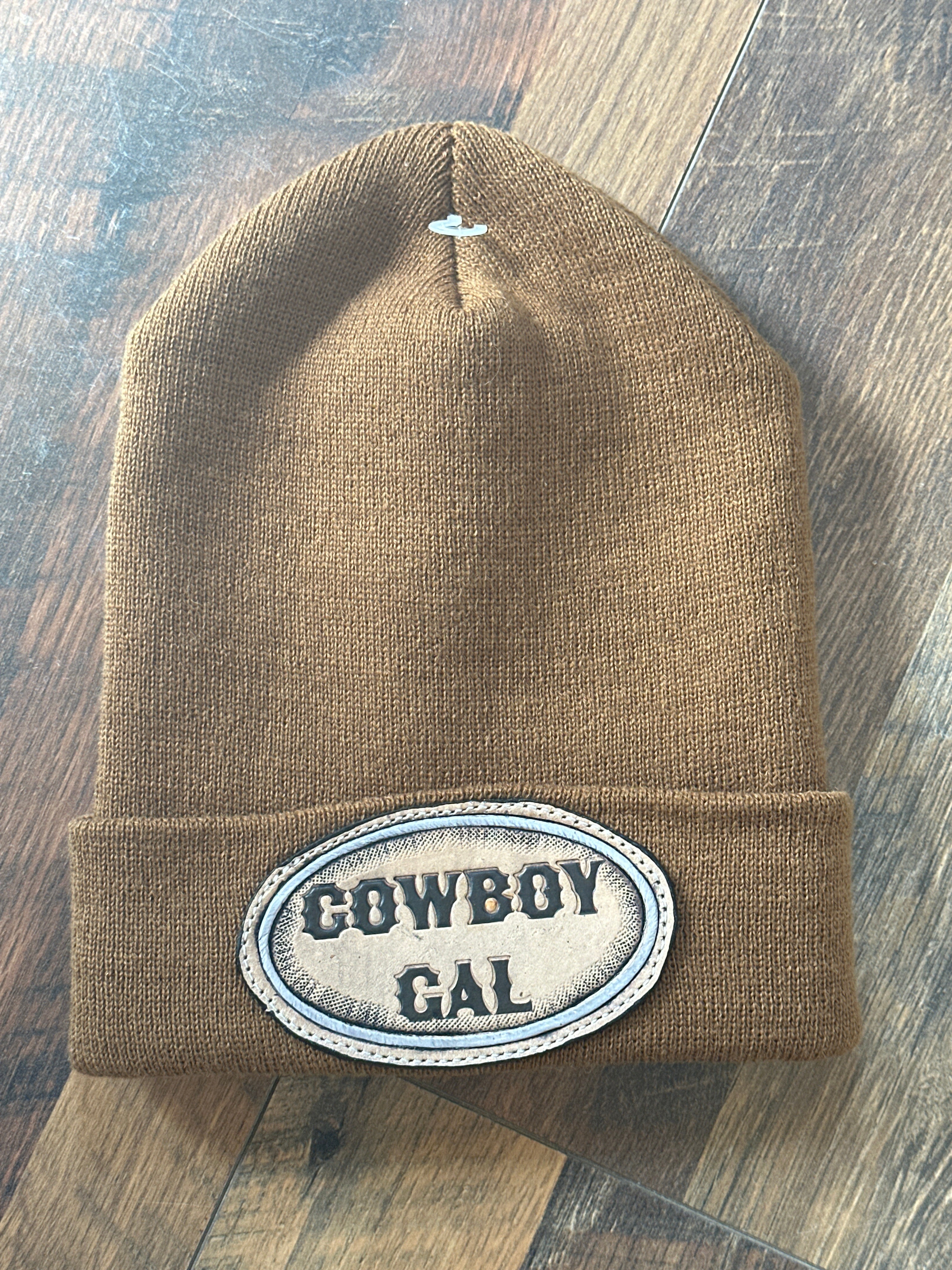 Beanie: Camel Cowboygal