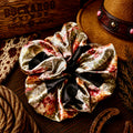 Floral Cow Scrunchy