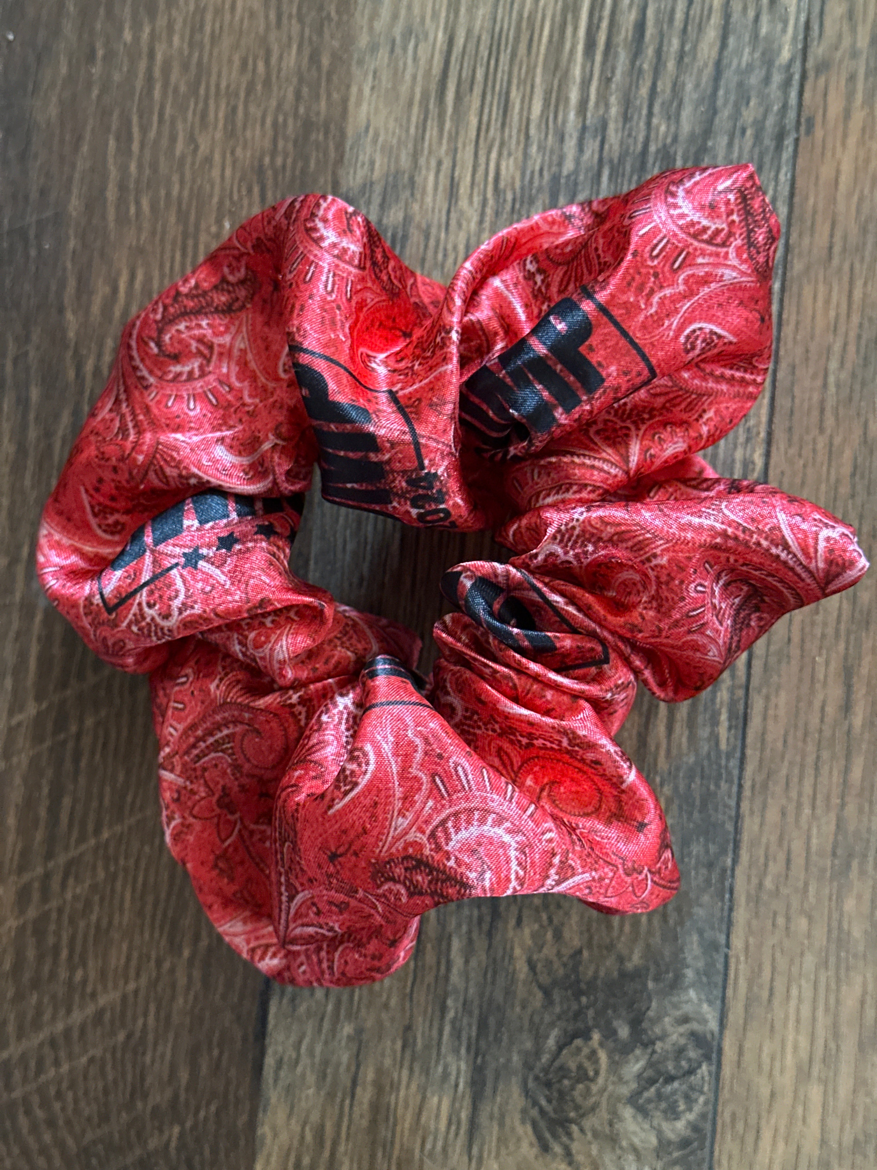 Trump Red Scrunchy