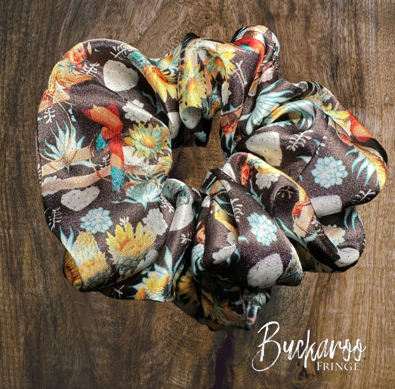 Retro Cowgirl Scrunchy 2