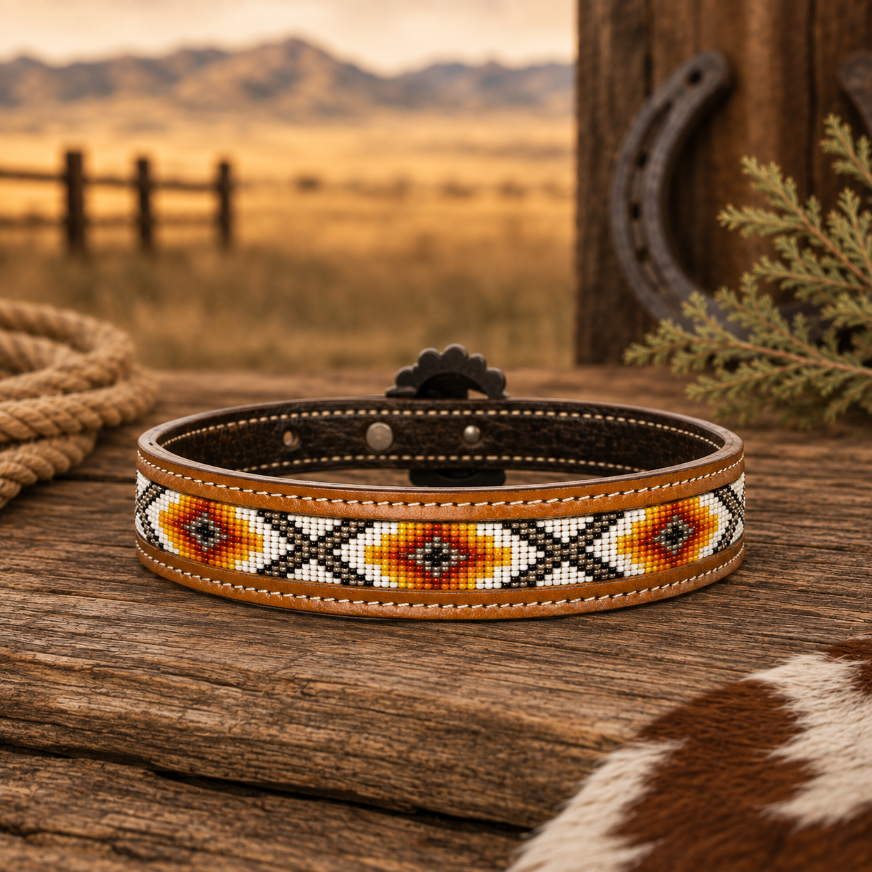 Large Beaded Collar