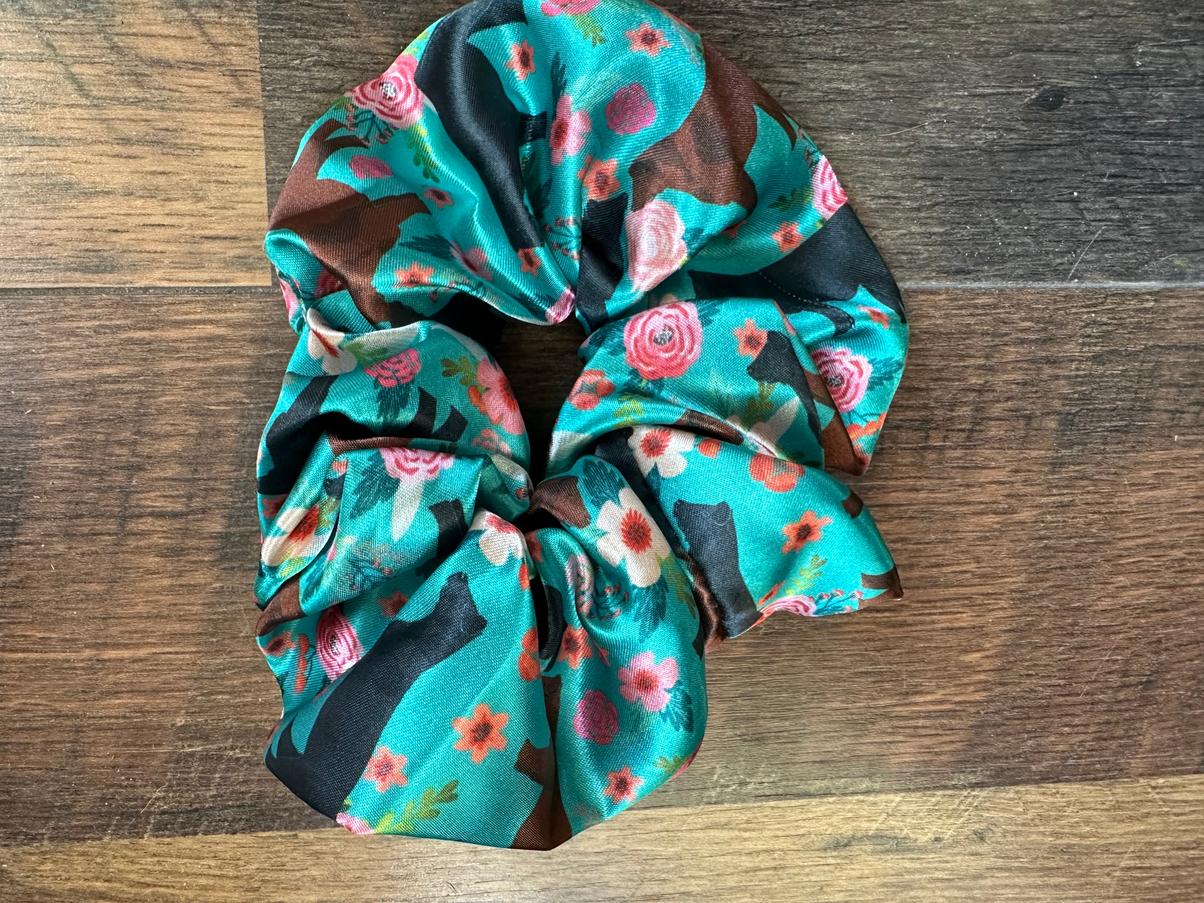 Cow Scrunchy