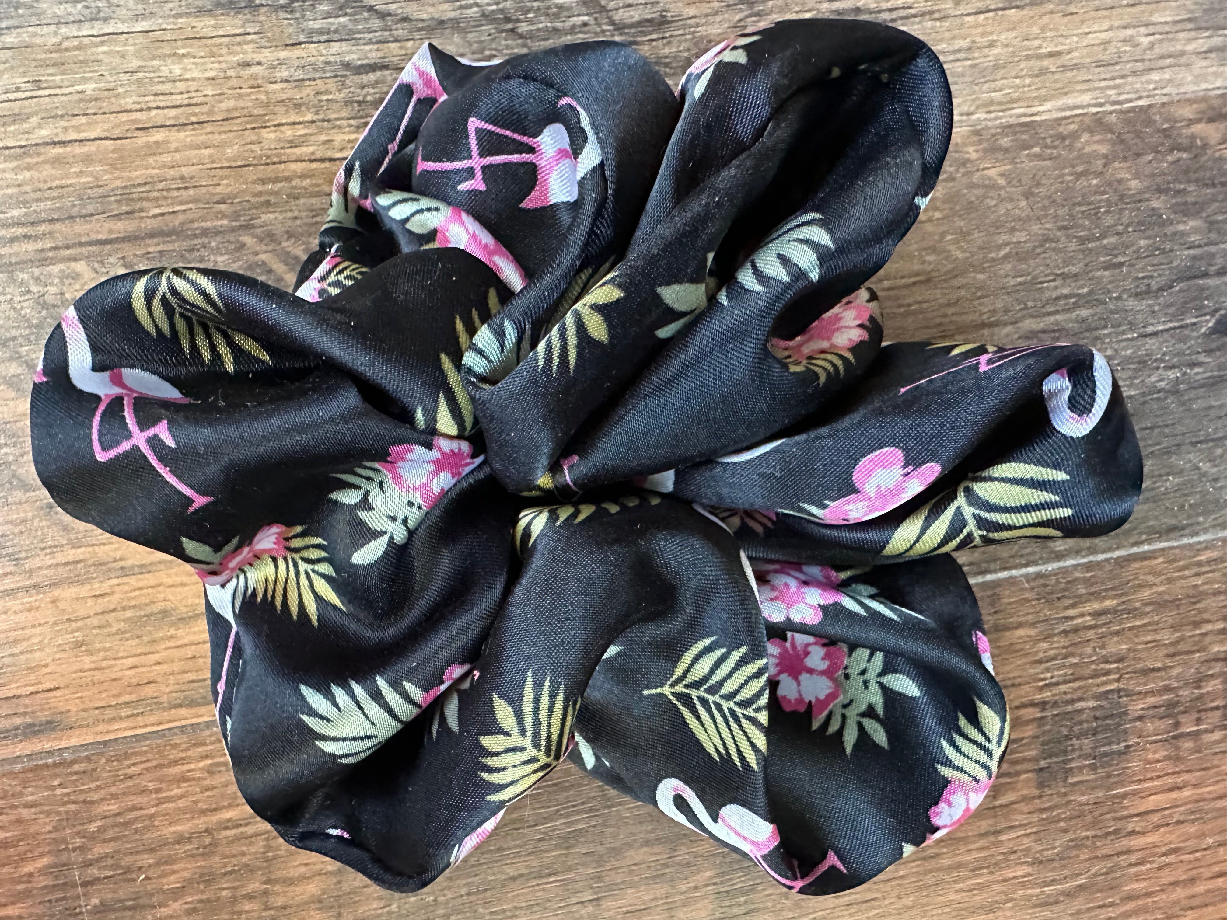 Flamingo Scrunchy