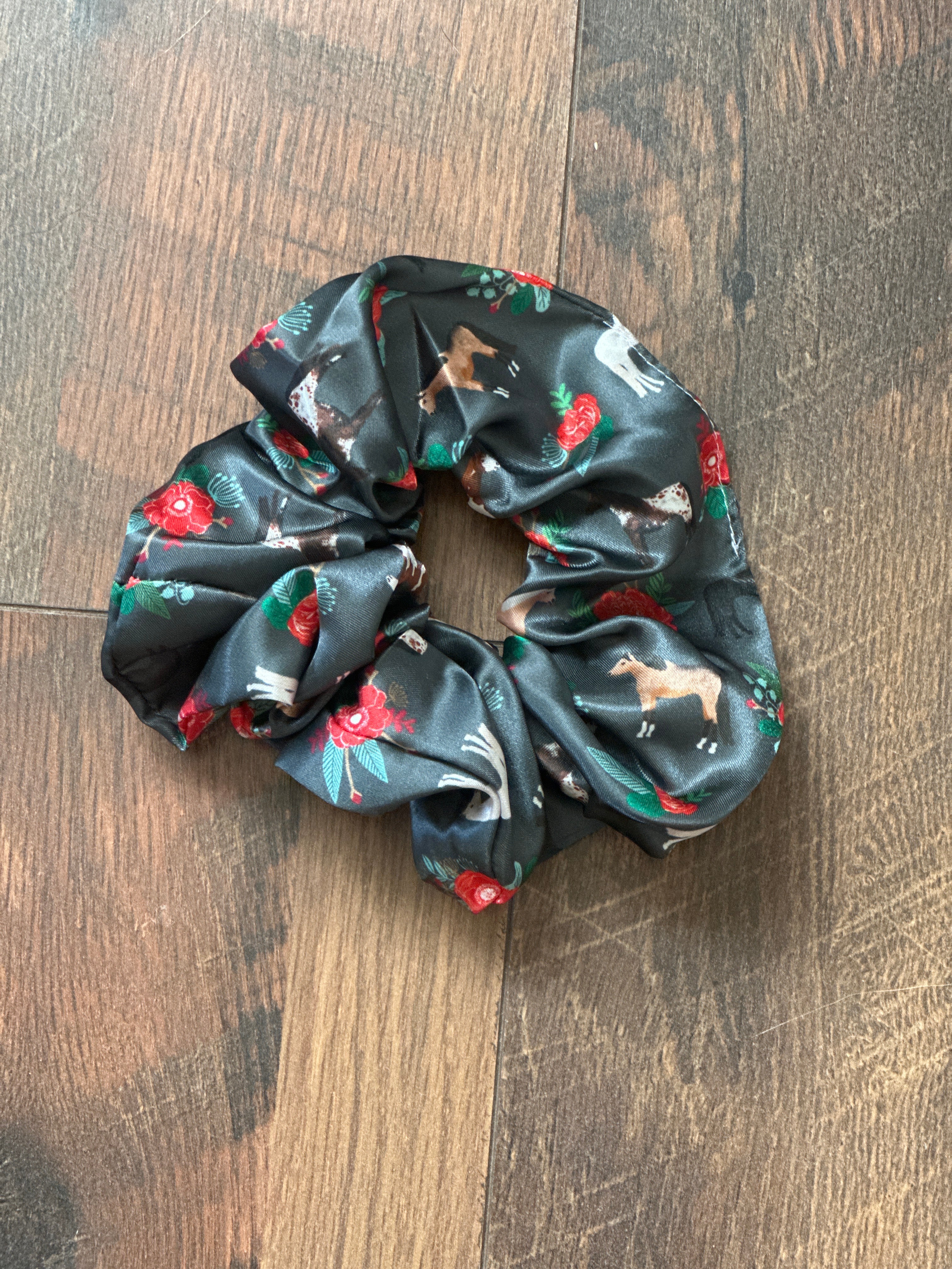Mixed Horse Scrunchy