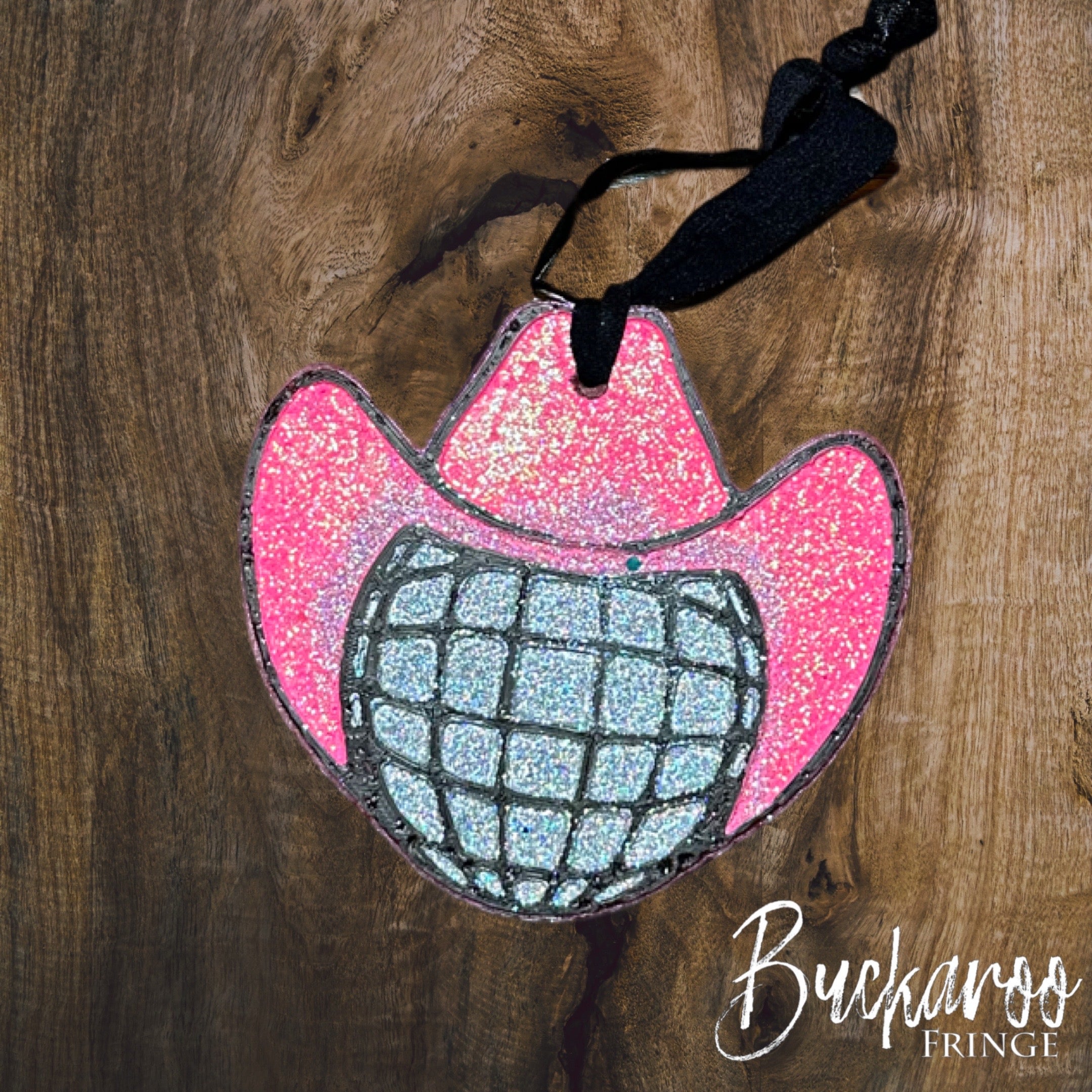 Disco Hat - Pink Glitter