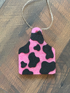 Cow Tag Freshie