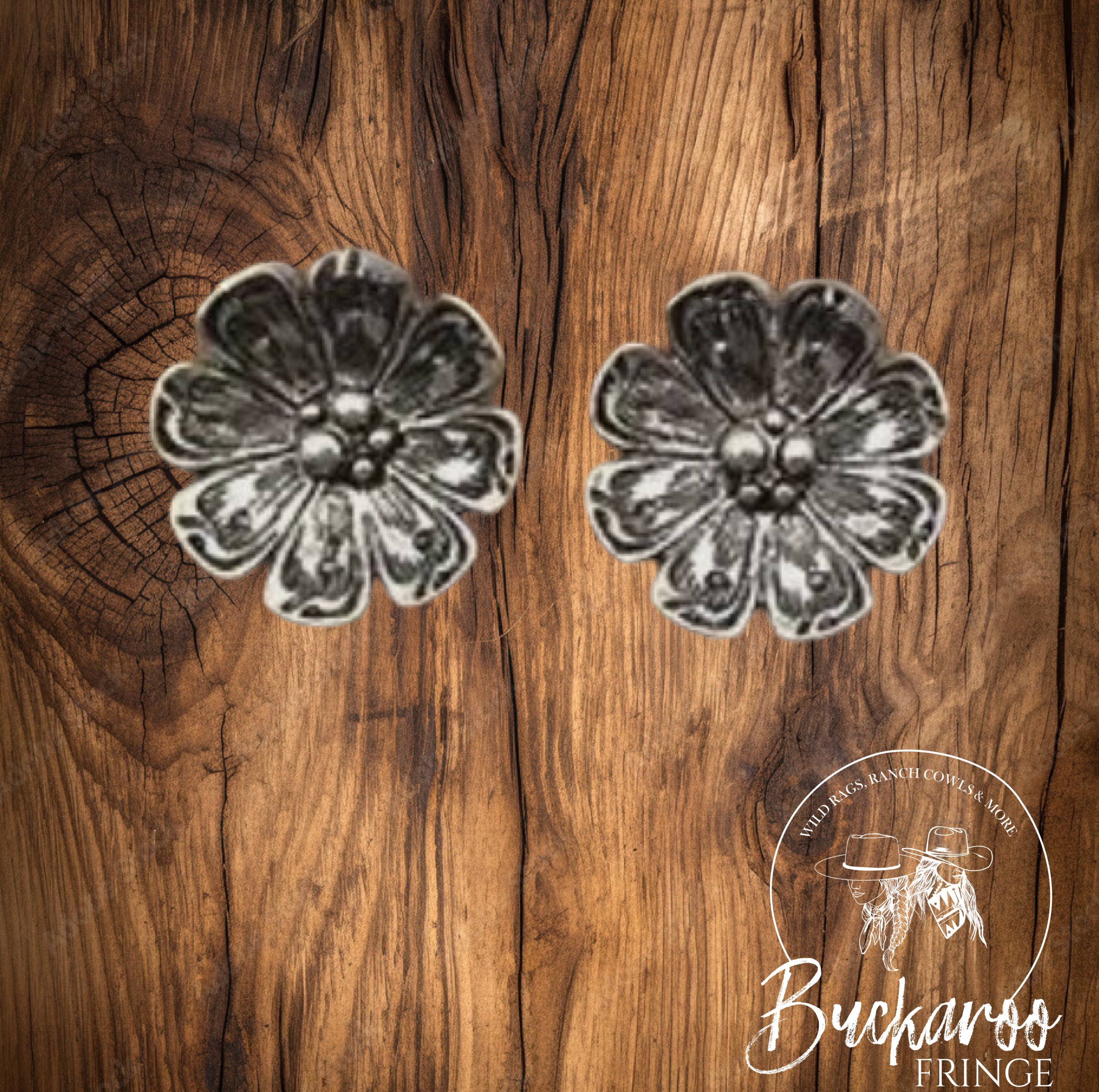 Floral Studs