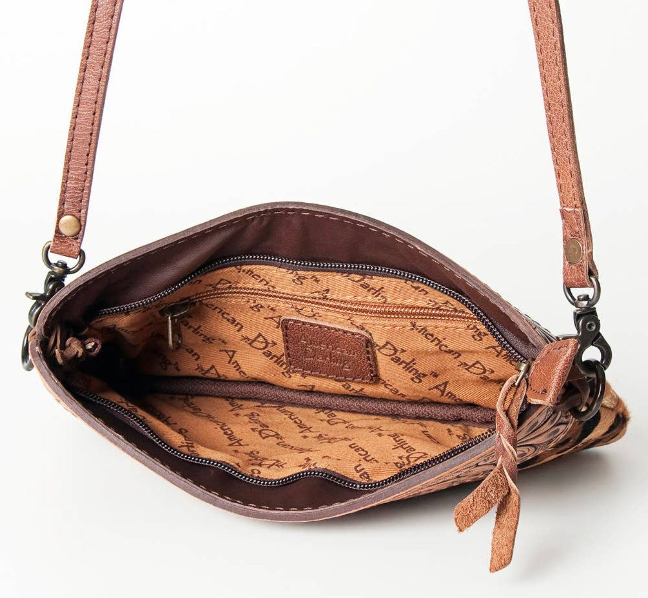 Hair On Leather Clutch
