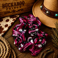 Pink Cactus Scrunchy