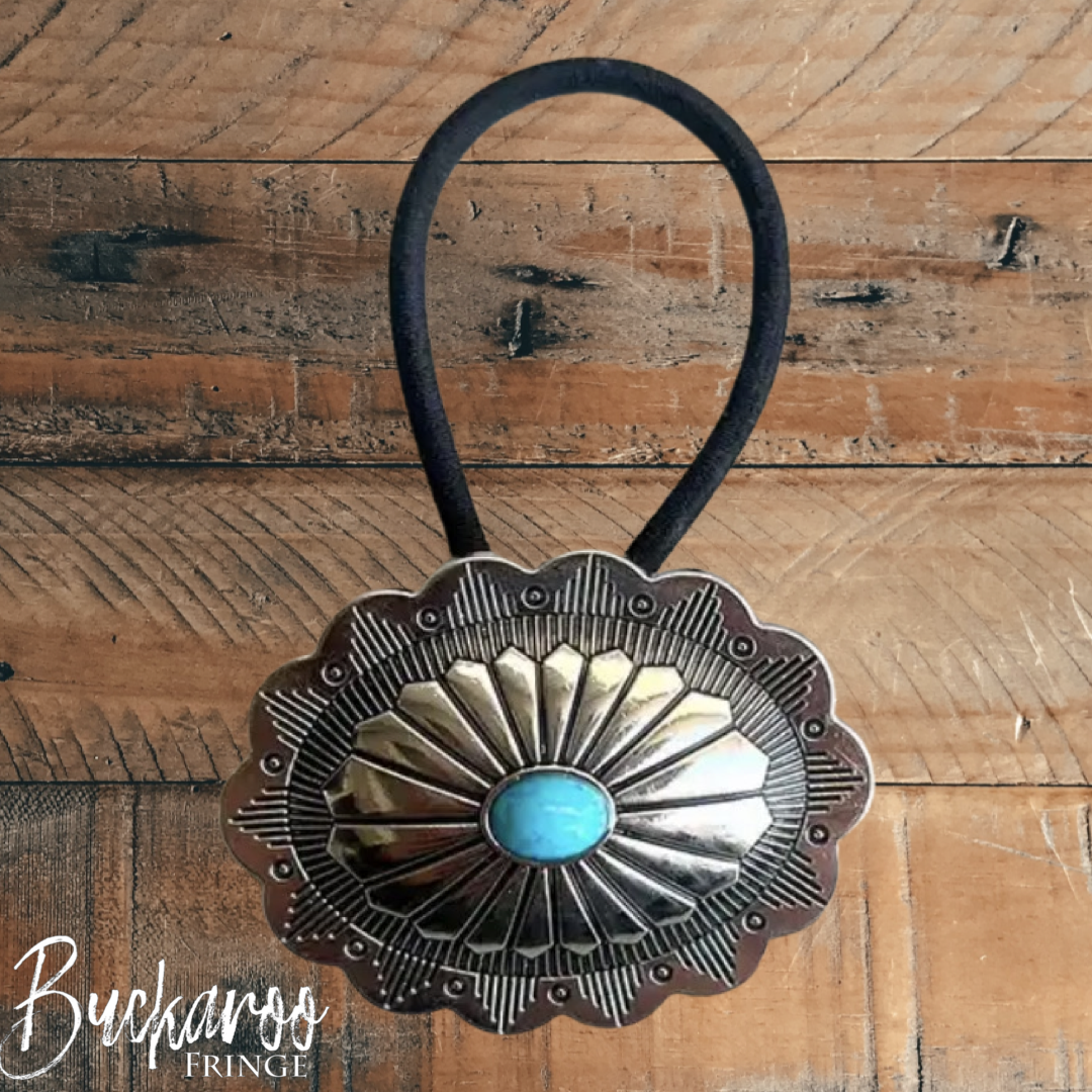 Concho Hair Tie 2