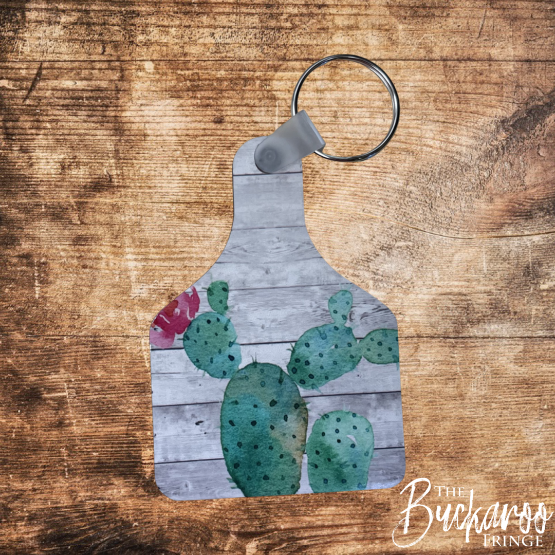 Ear Tag Key Chains