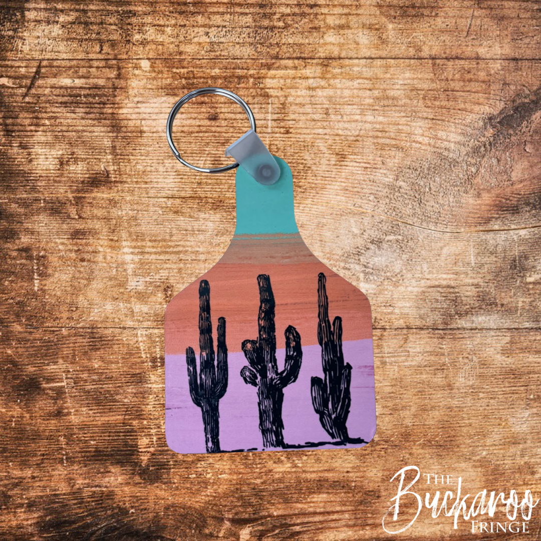 Ear Tag Key Chains