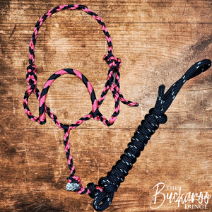 Pink/Black Cowboy Halter